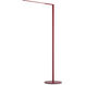 Lady7 52.05 inch 6.00 watt Matte Red Floor Lamp Portable Light